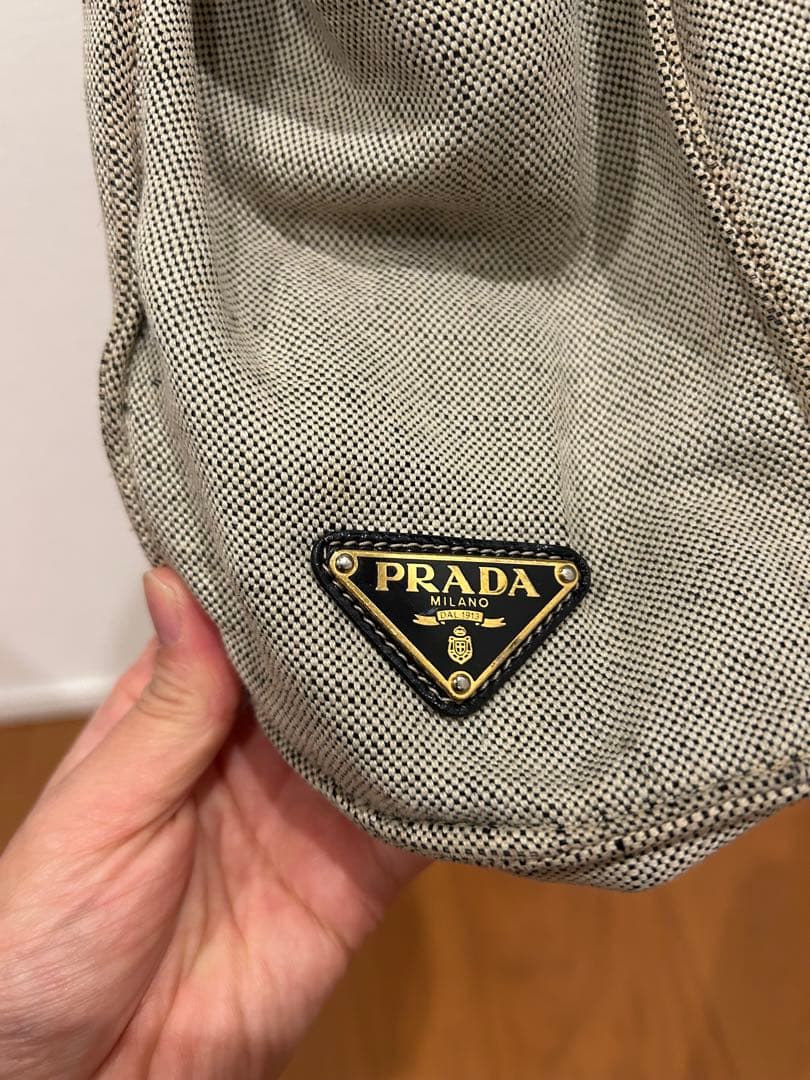 PRADA キャンバスエコバッグ