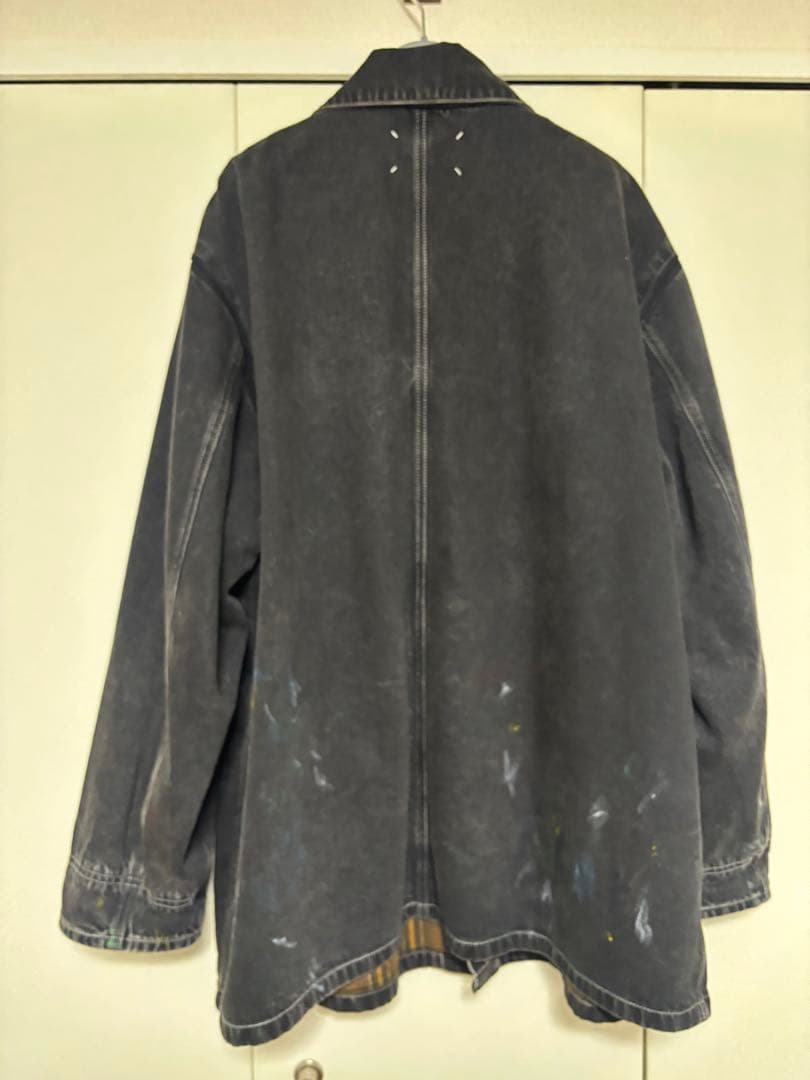 Maison Margiela ブラックデニム カバーオール 46 タグ付き