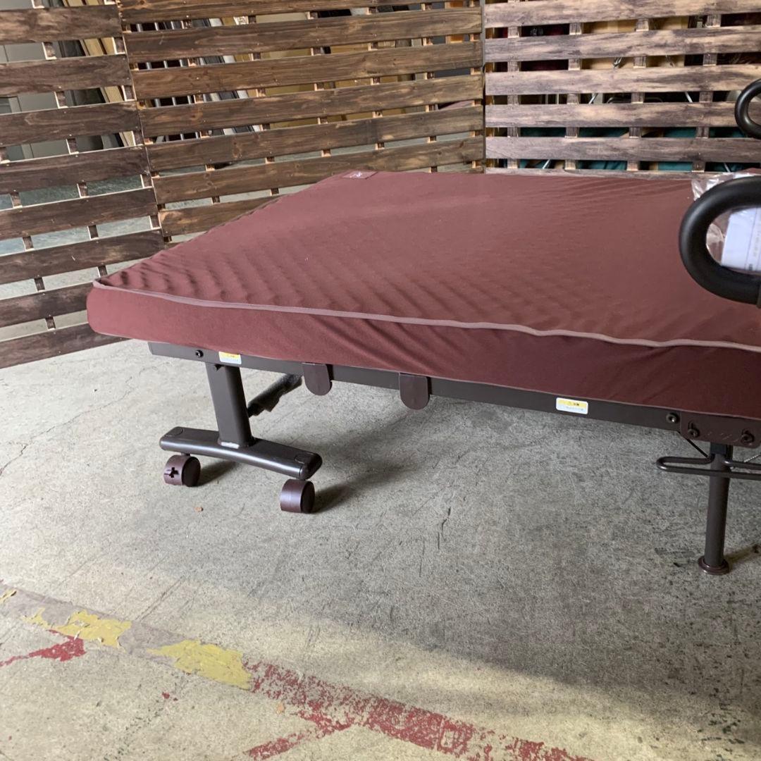 H918\" ATEX 折り畳み 電動ベッド AX-BE735N