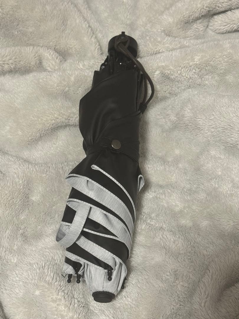 サンバリア100 グレー 折りたたみ日傘 完全遮光　日焼け対策