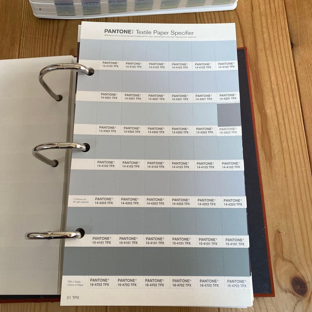 Pantone color chips & guide セット