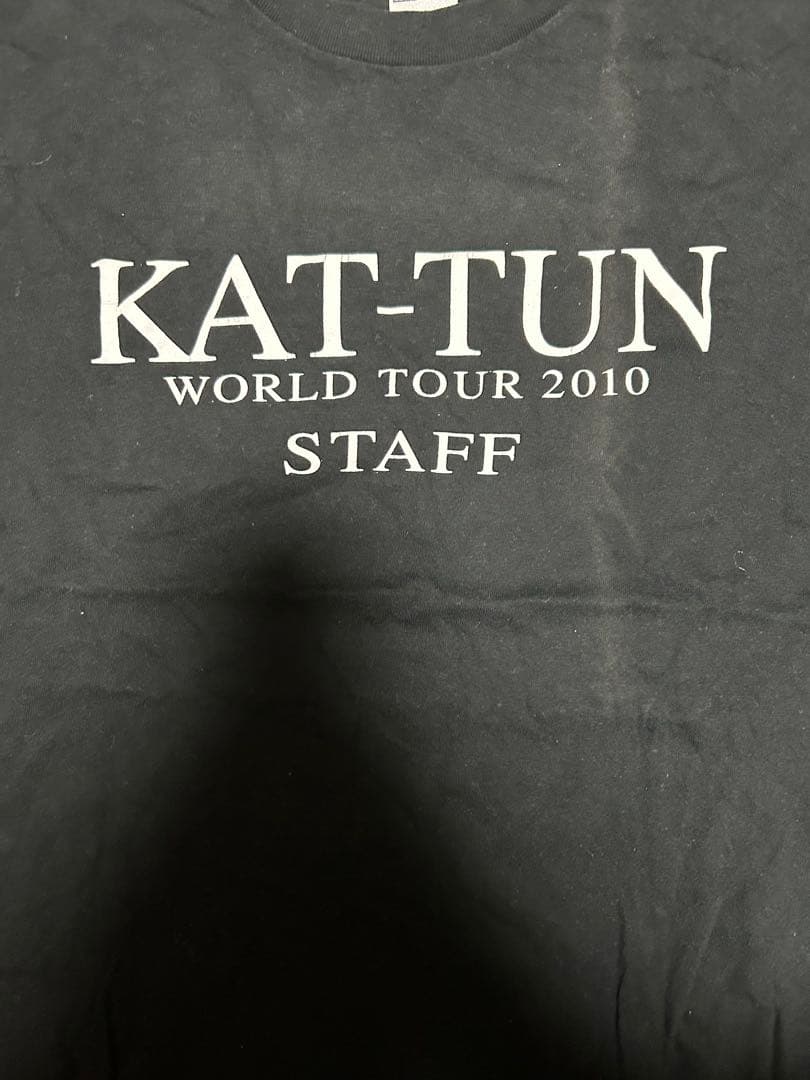 KAT-TUN WORLD TOUR 2010 STAFF限定Tシャツ 非売品