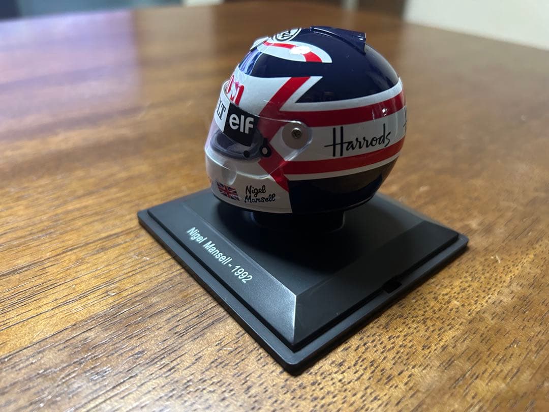 ディエゴスティーニ　ヘルメットコレクション　ナイジェルマンセル