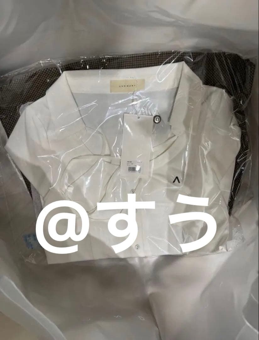 andmary Rachell check layered dress ブラウン