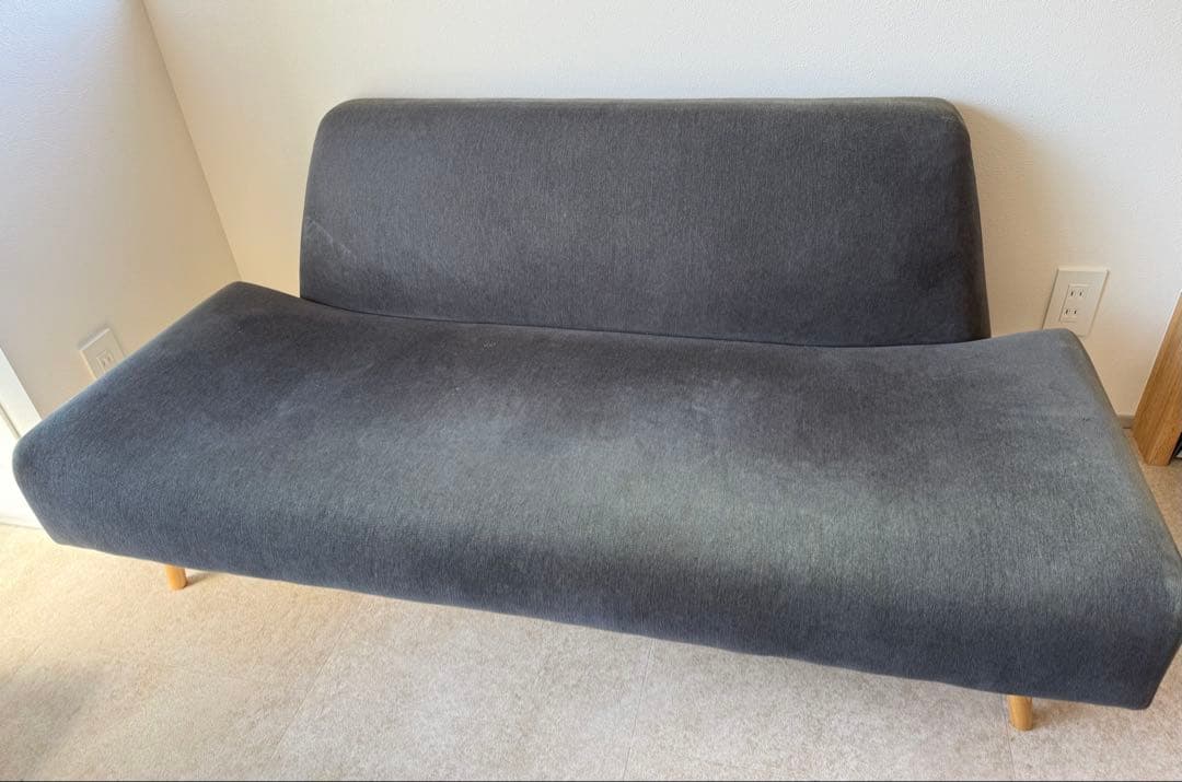 IDEE. AO SOFA　2人掛けソファ　グレー コンパクト