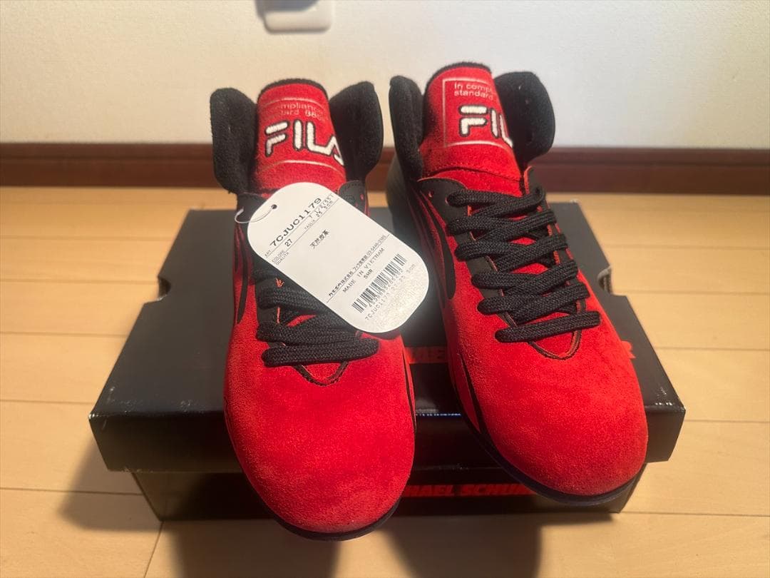 FILA　ミハエル・シューマッハ　ドライビングシューズ(25.5cm)【未使用】