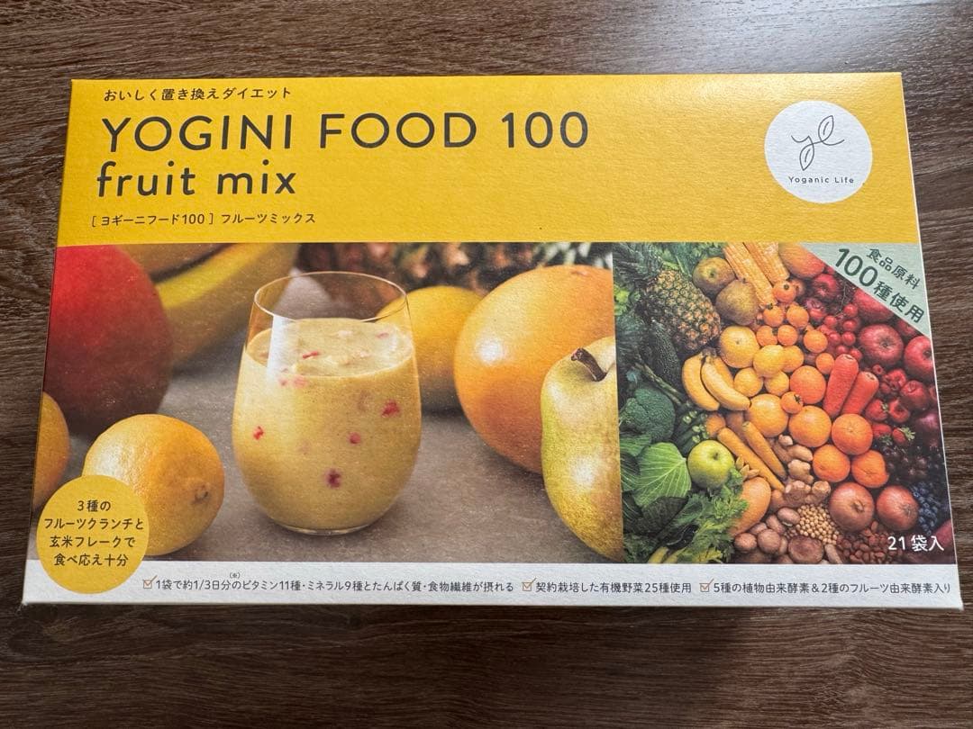 YOGINI FOOD 100 フルーツミックス 100g
