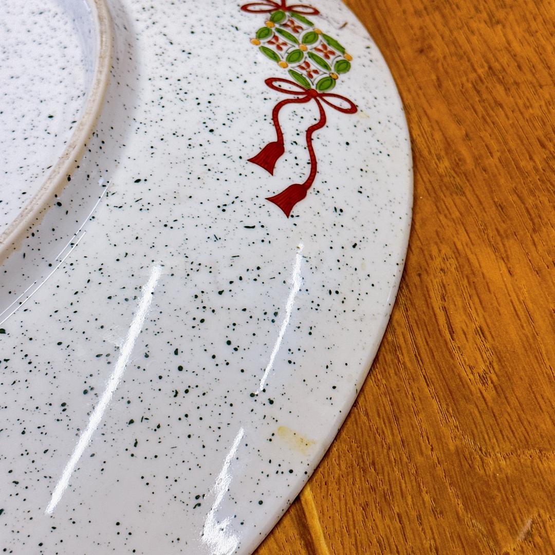 有田焼　静山作 金彩花模様 鳳凰　龍　大皿　飾り皿　皿鉢皿