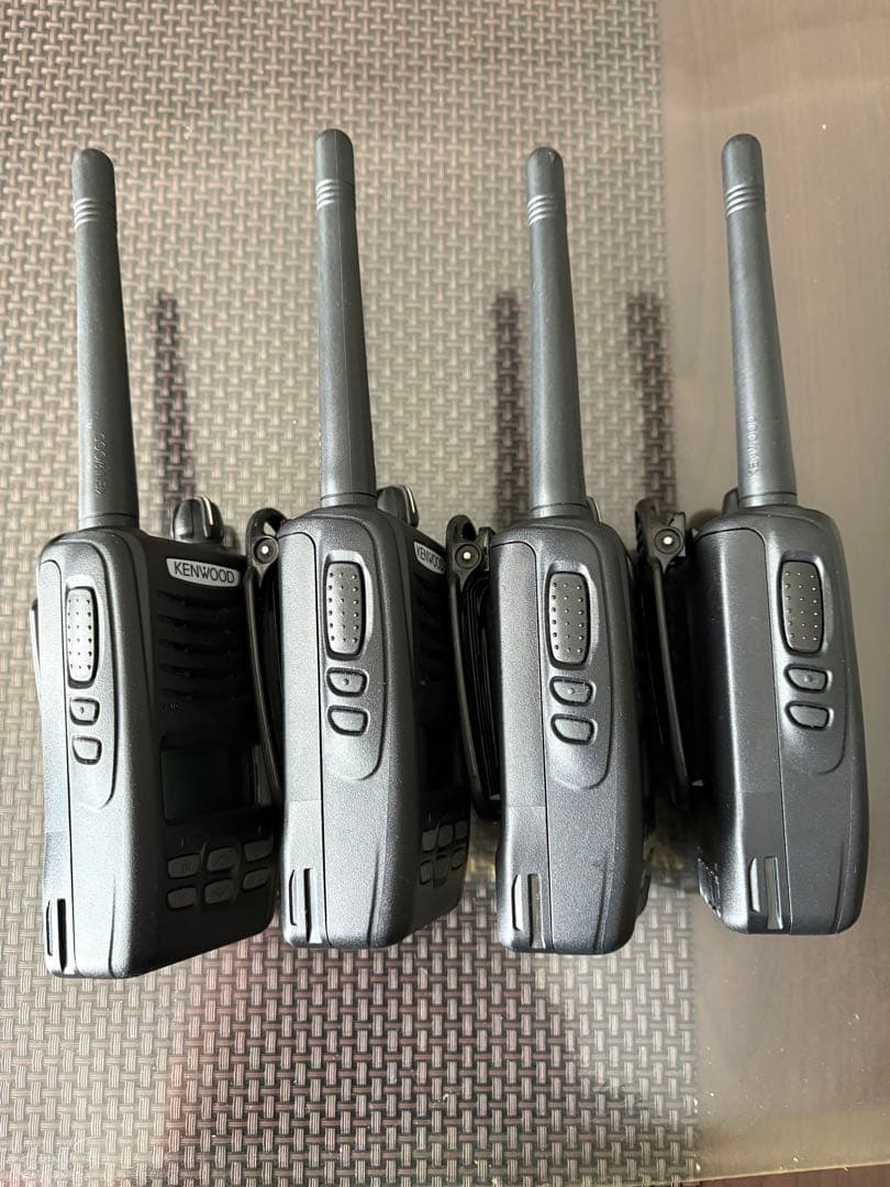 KENWOOD TPZ-D503 トランシーバー 4台充電器3台付き