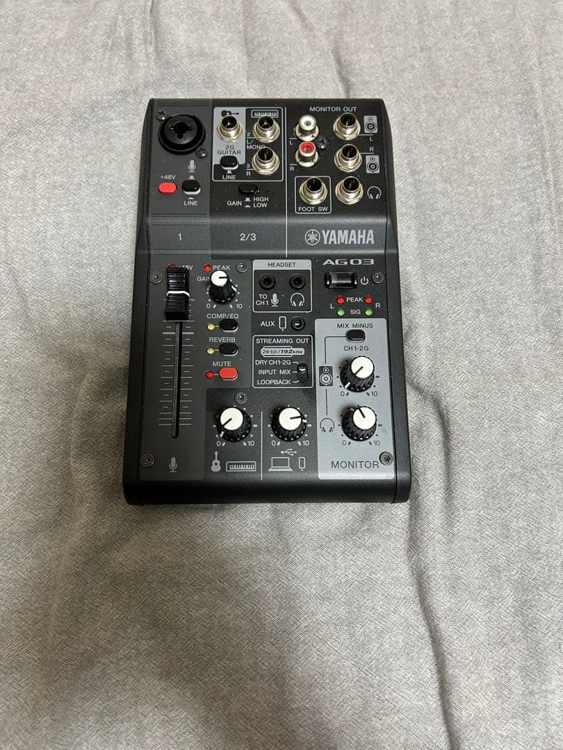 Yamaha AG03 オーディオインターフェイス