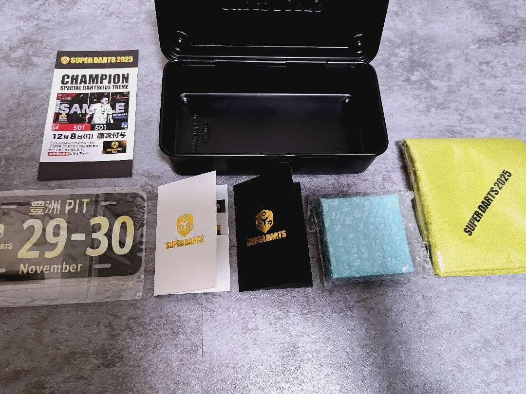 SUPER DARTS 2025 オフィシャルグッズ