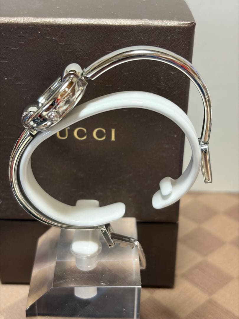 GUCCI アナログ時計 シルバー