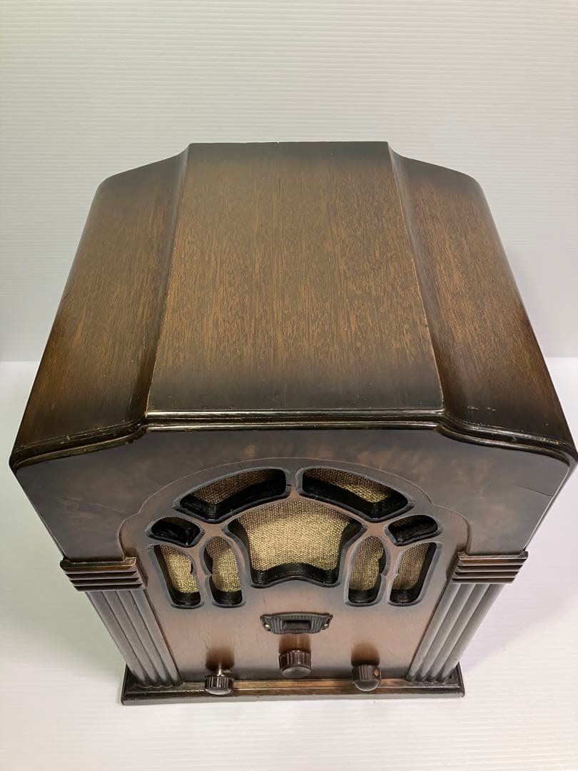 真空管ラジオ　完動品　外部入力端子付き