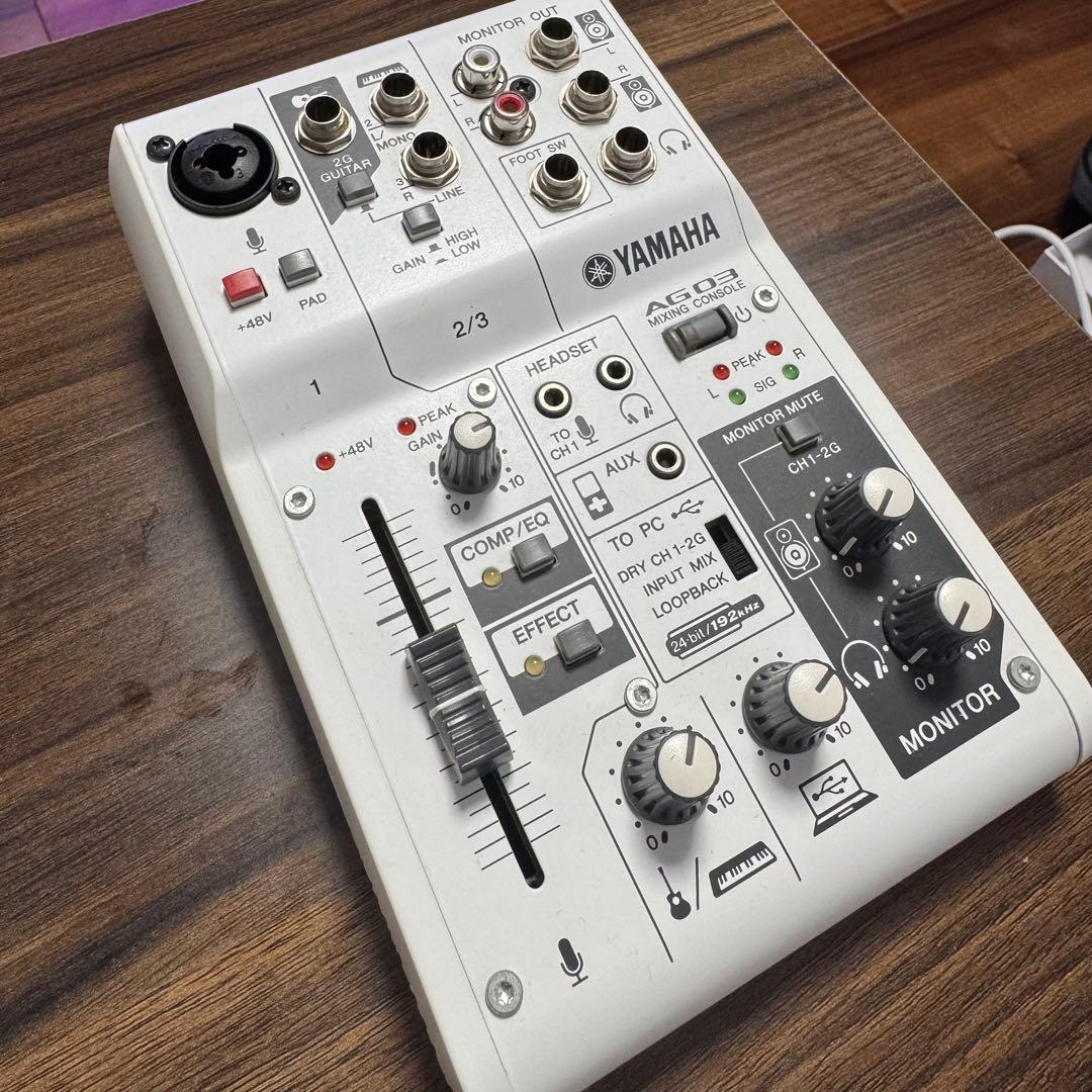 Yamaha AG03 ミキサー