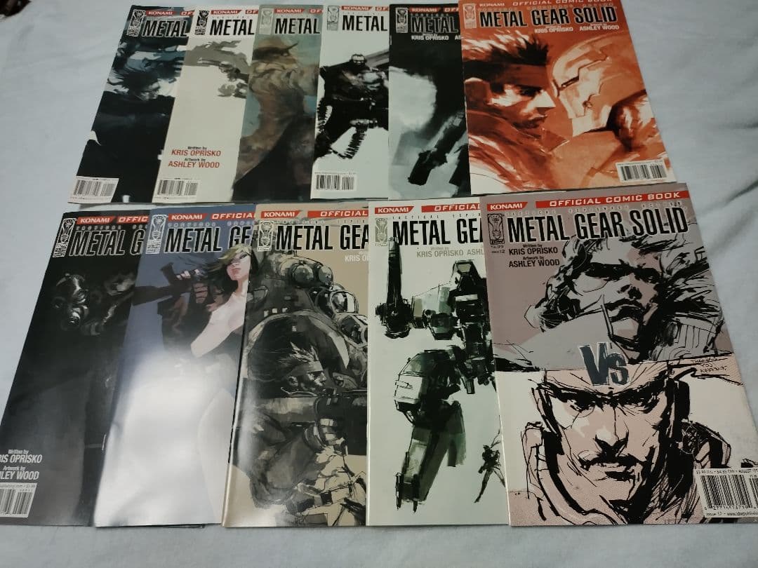 IDW メタルギアソリッド 1-2,4-9,11-12 アメコミ
