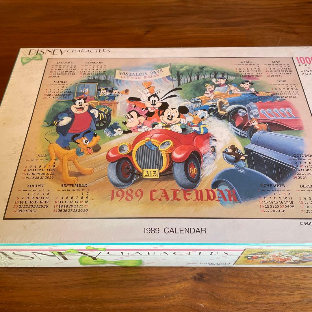ジグソーパズル　テンヨー　ディズニー　カレンダー1989  1000P