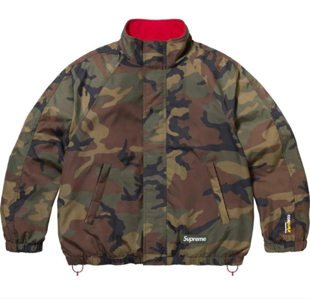 ジャケット・アウター supreme Polartec reversible track jacket