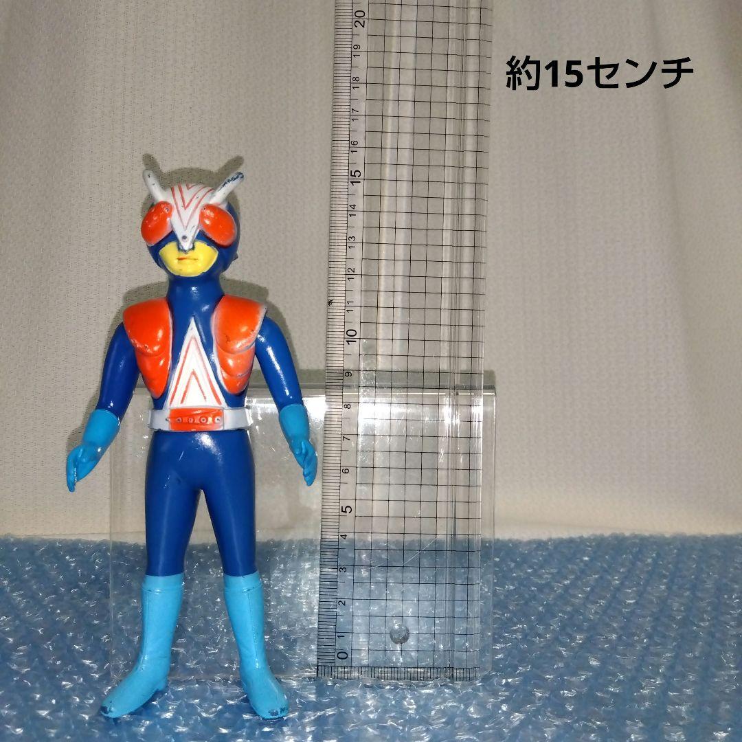 ポピー　ライダーマン　ミドルサイズ　ソフビ　当時物