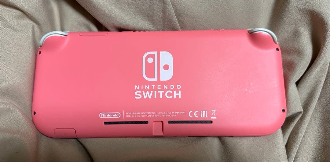 Nintendo Switch Lite ピンク　本体 ACアダプター付き
