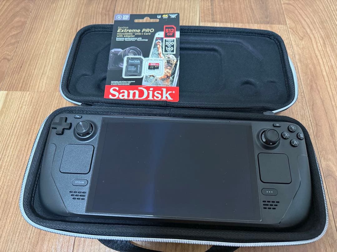 その他 Steam Deck OLED + mini SD 512GB
