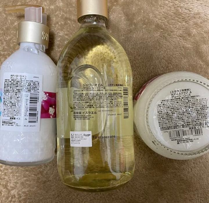 【SABON】ハローキティ 蜷川実花 ブルーミングキット グリーン・ローズ