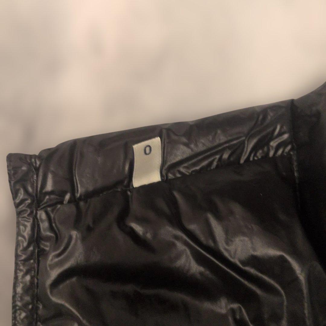 MONCLER ブラック ダウンベスト サイズ0