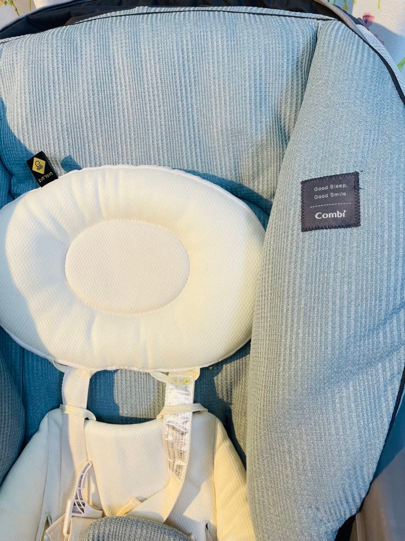 Combi ネムリラ　AUTO SWING BEDi Longミンティブルー