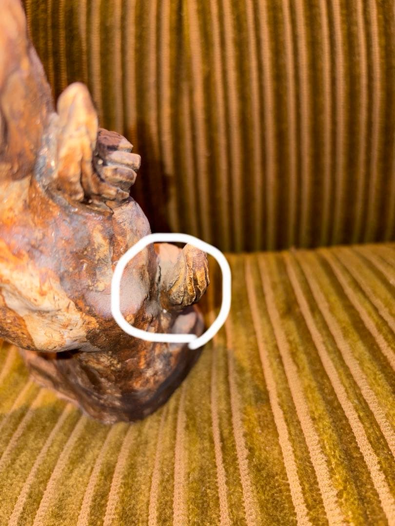 大きめサイズ獅子　置物