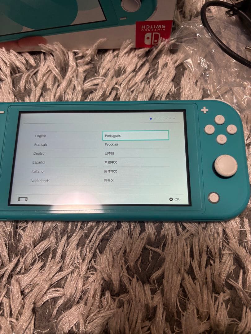 【初期化済み】Nintendo Switch Lite 本体 動作確認済み
