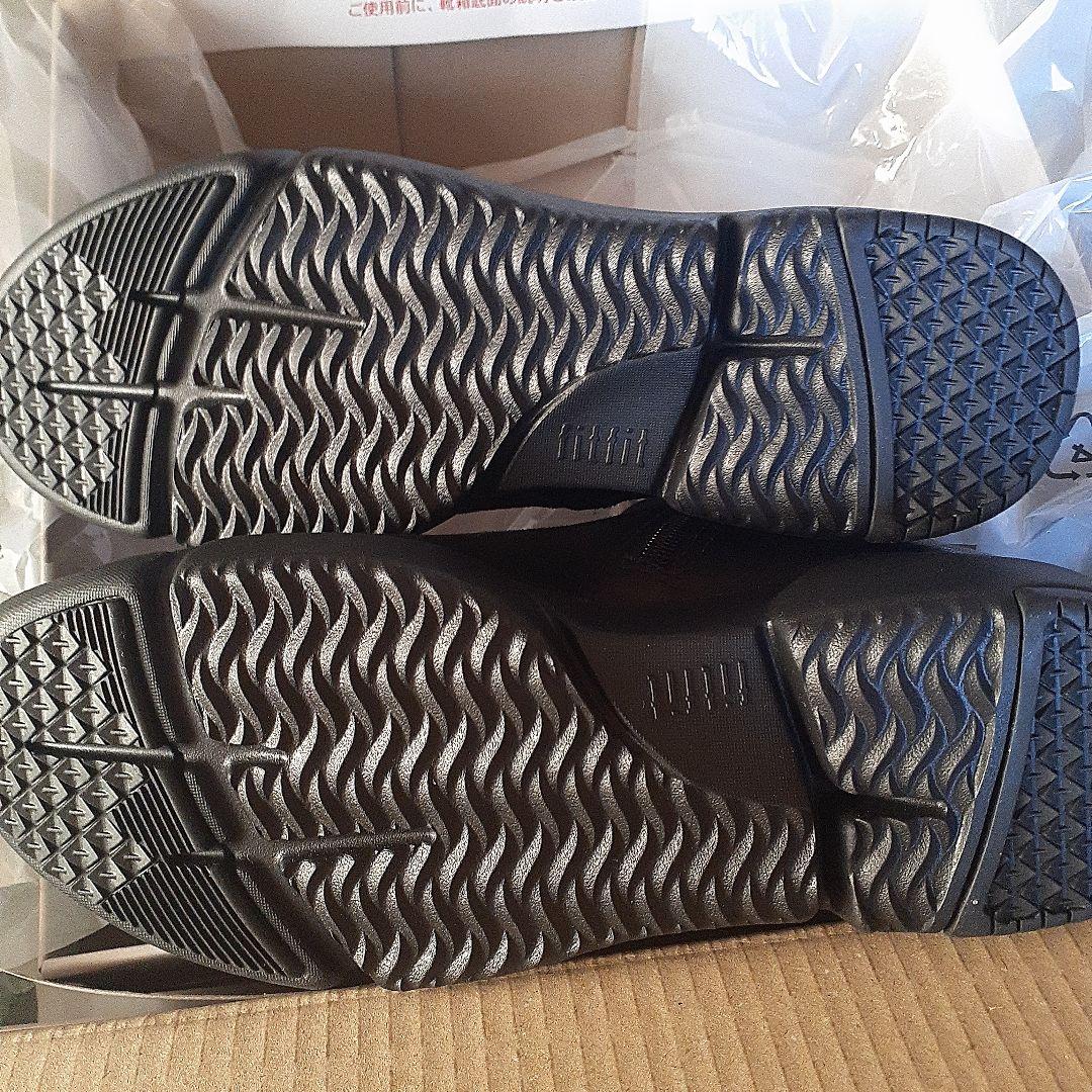 fitfit ソフトレザーミドルブーツ