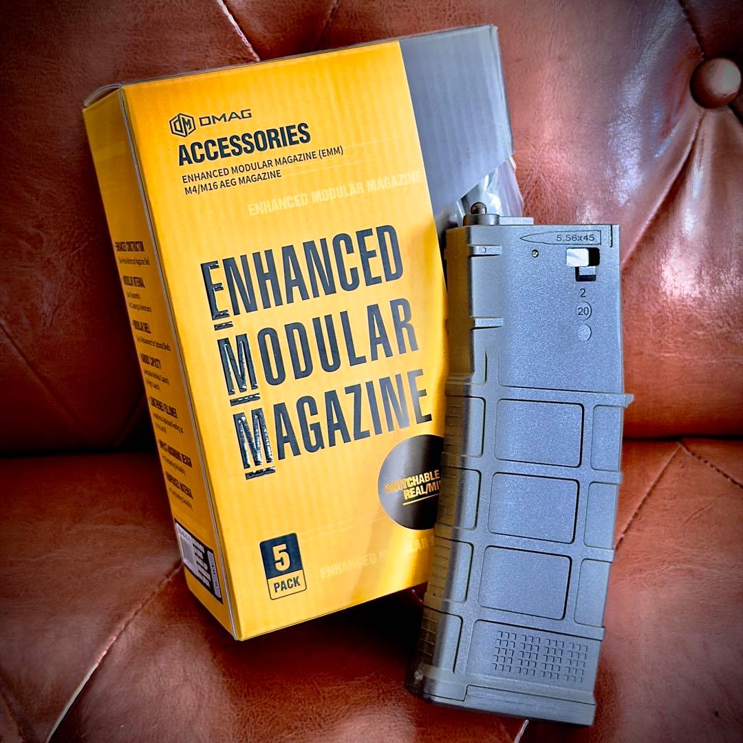 【新品】D-DAY M4 PMAG 6個セット (130/30連マガジン切替式)