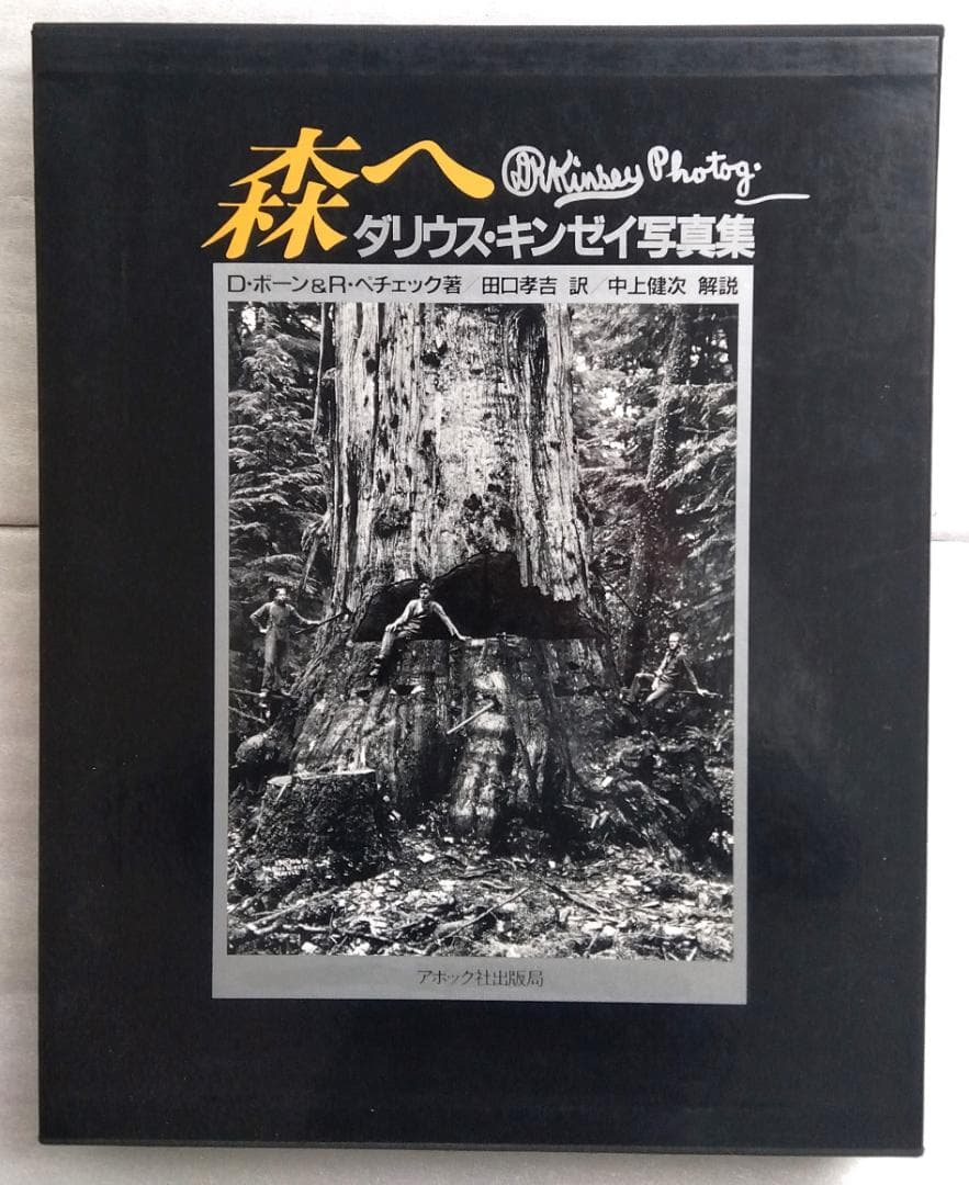 森へ　 ダリウス・キンゼイ写真集 ダリウス・キンゼイ D・ボーン　 Rペチェック