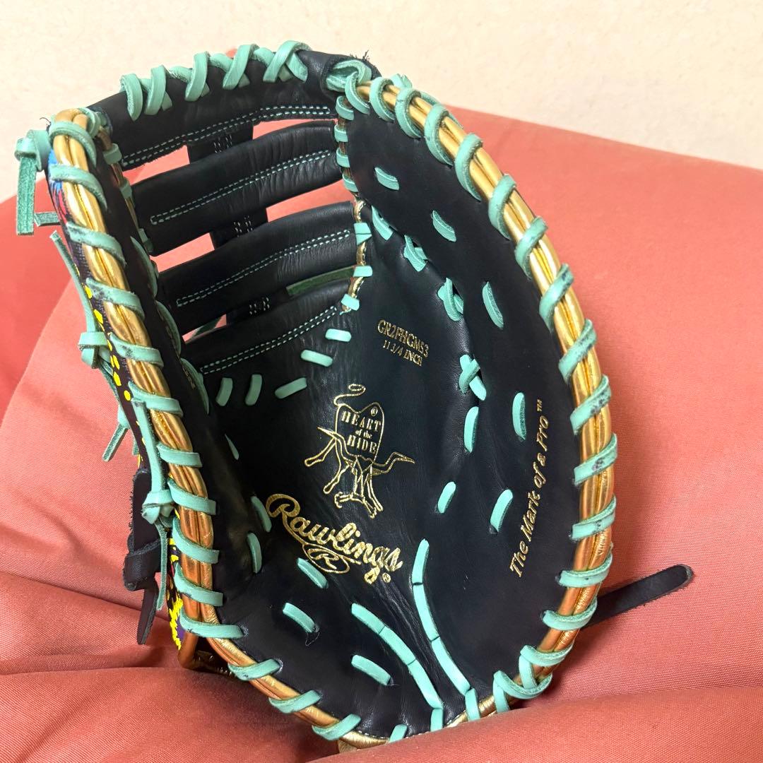 ローリングス　HOH GR2FHGM53 ファーストミット　花火 限定モデル