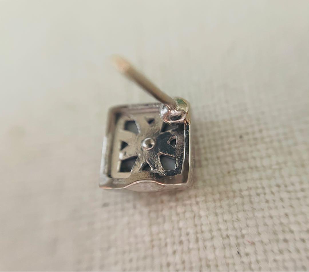 K18製　ピクウェ　ピンブローチ 難あり