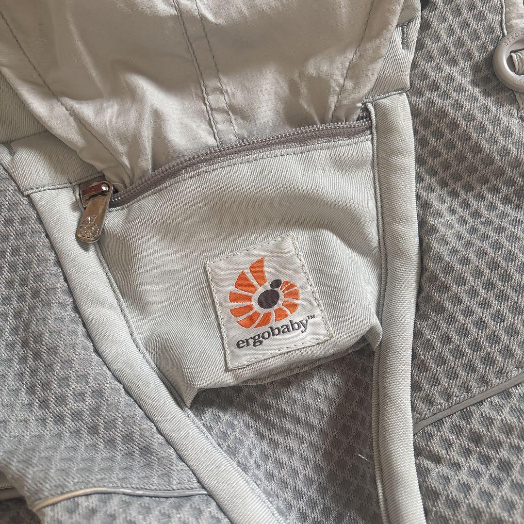 エルゴベビー オムニブリーズ 抱っこ紐 メッシュ パールグレー ergobaby