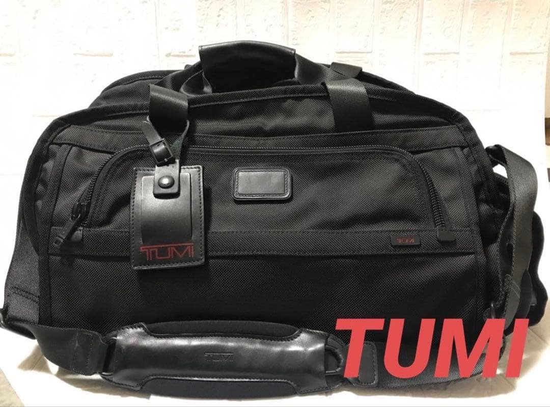 TUMI ボストンバッグ ブラック