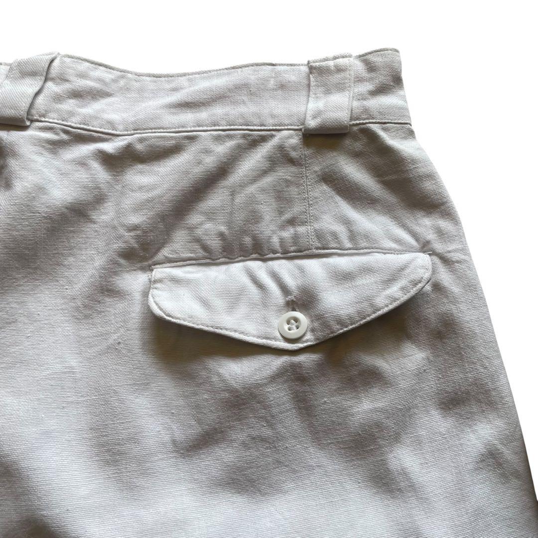 50s 60s ヴィンテージ フランス軍 ワークパンツ ミリタリーパンツ XL