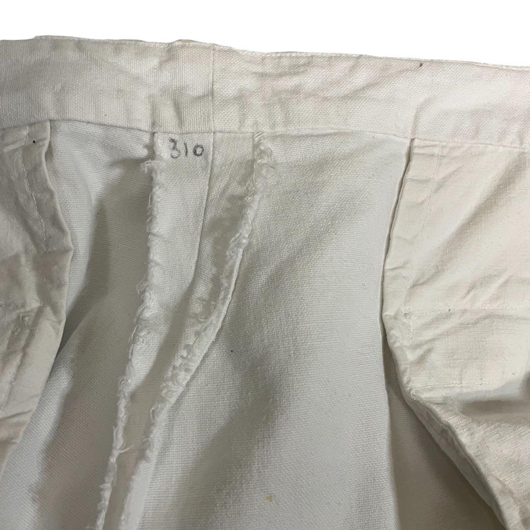 50s 60s ヴィンテージ フランス軍 ワークパンツ ミリタリーパンツ XL