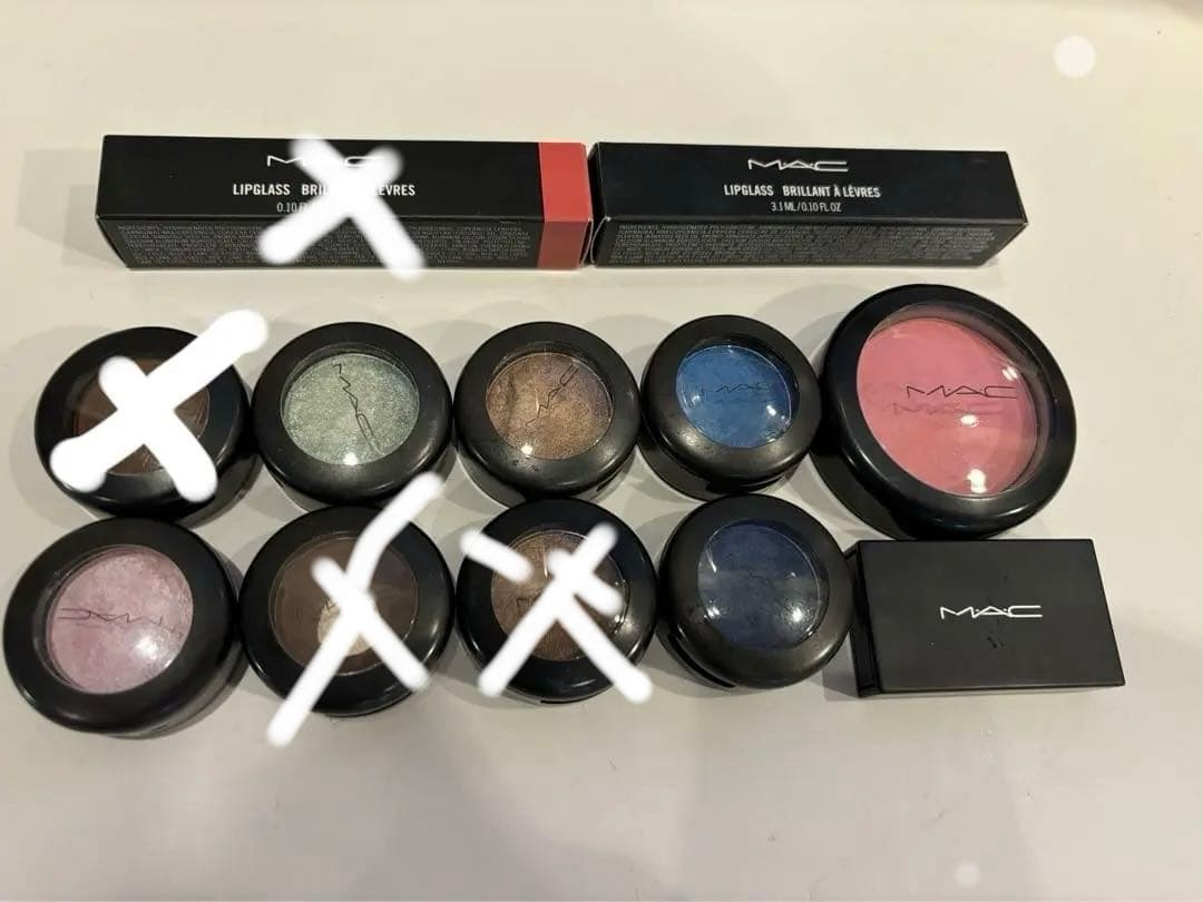 単品可能　Mac アイシャドウ チーク リップグロス