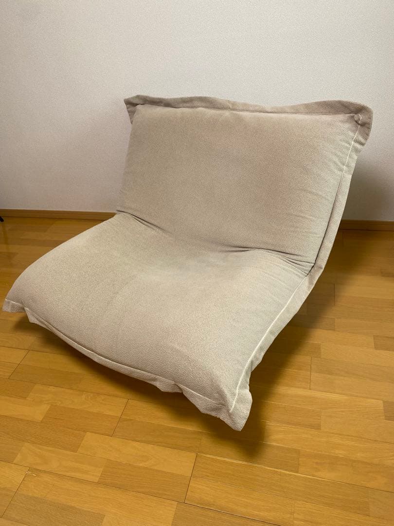 『ぽとゆ』リーン・ロゼ　ロゼカラン1P ファブリックソファ