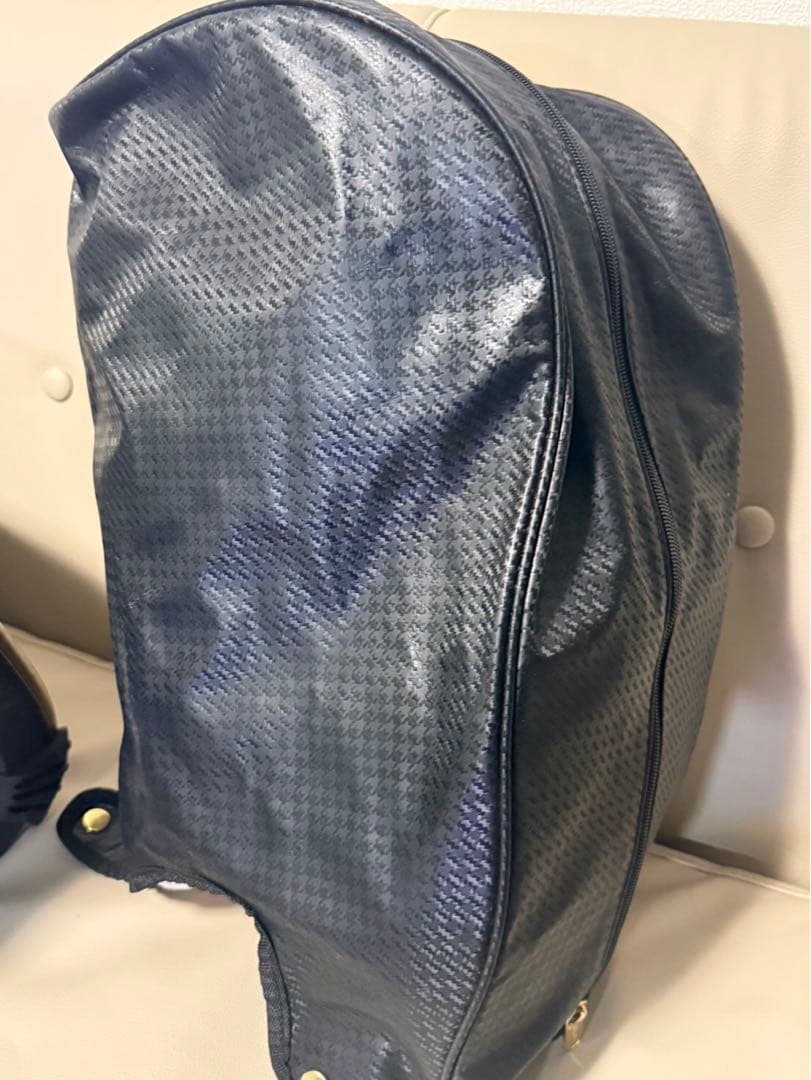 【送料込み】廃盤希少品　高級キャディバッグ マジェスティ　ブラック　ゴルフ