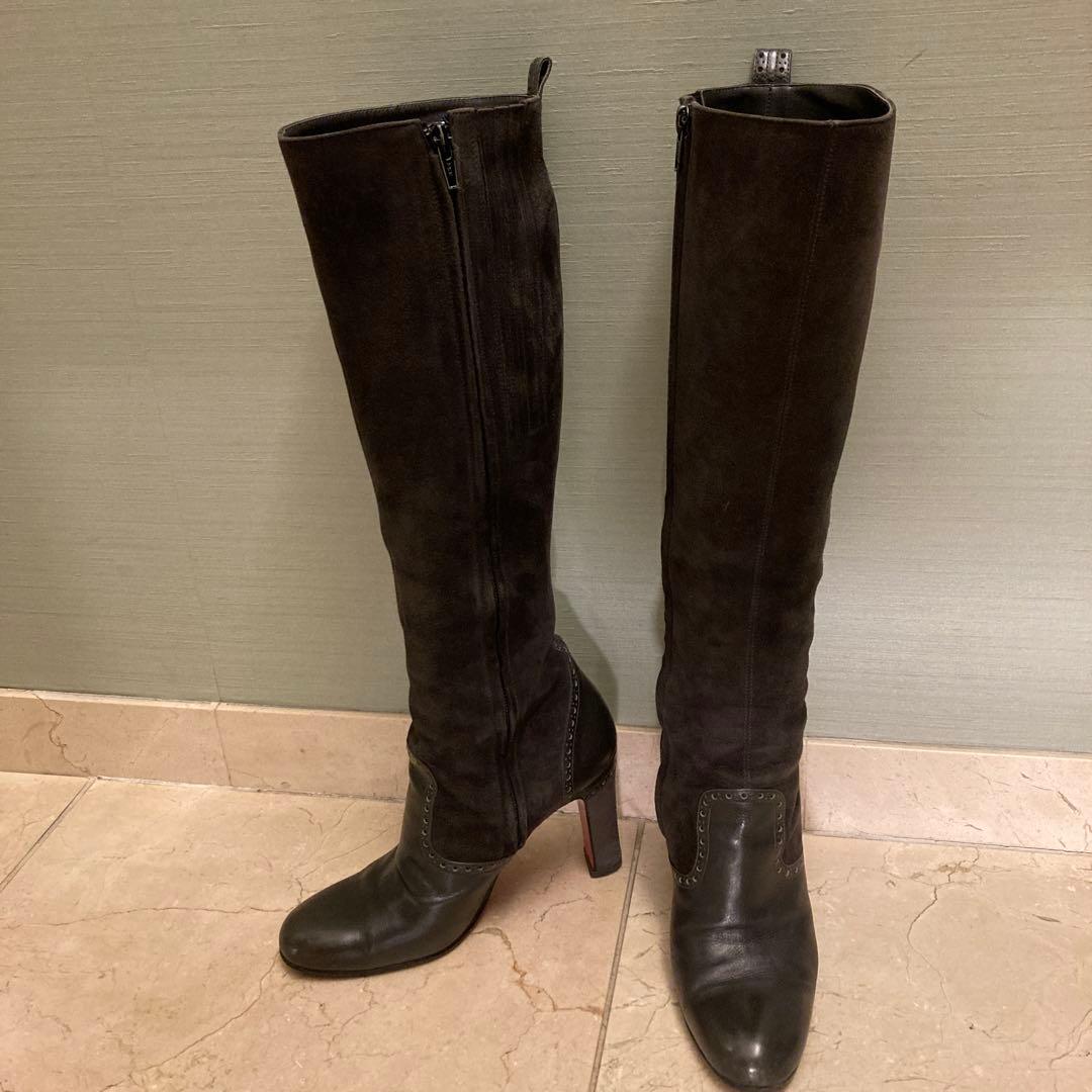 クリスチャンルブタン ロングブーツ