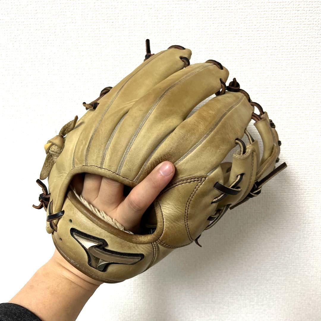 821 ミズノ グローバルエリート 型抜群 即戦力 軟式 内野手用グローブ