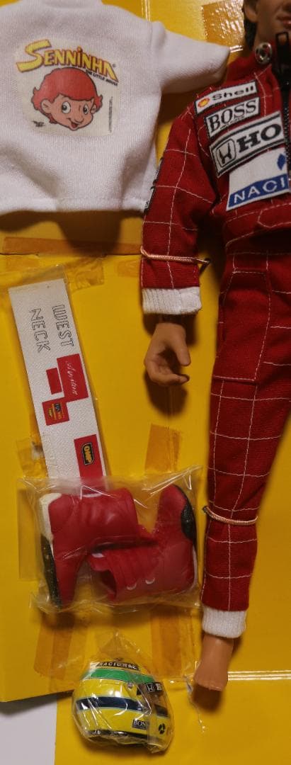 超貴重タカラ製　アイルトン ・セナ 疾風になった男　フィギャー 中古品