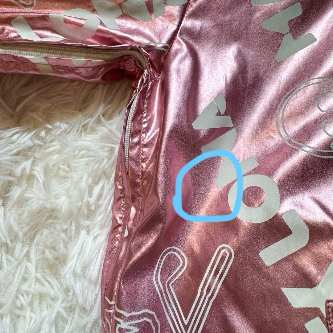 みぽぷ様マークアンドロナ フード付きジャンパー 光沢ピンク 男女兼用 ロゴ スカ