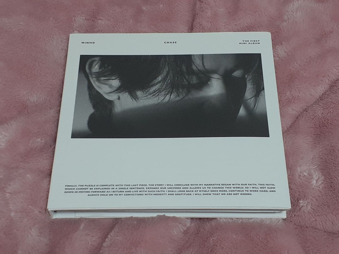SHINee ミンホ minho chase complete アルバム　白
