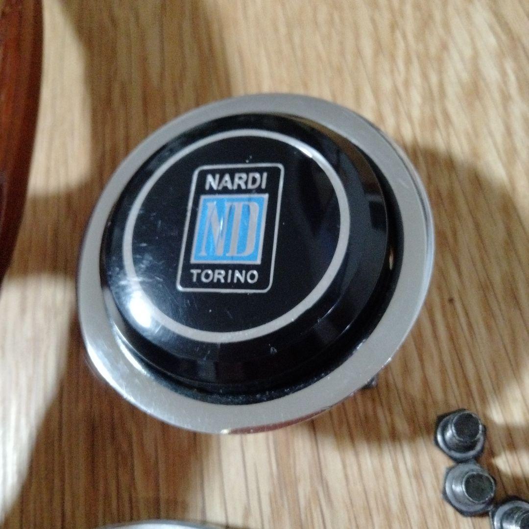 【80'S】NARDI ナルディ　クラシックウッド　ステアリングホイール　当時物