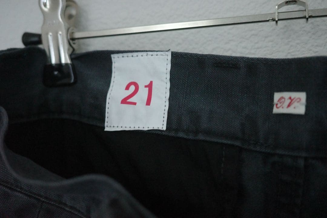 OUTIL M-47 PANTALON BLESLE Gray タグ付