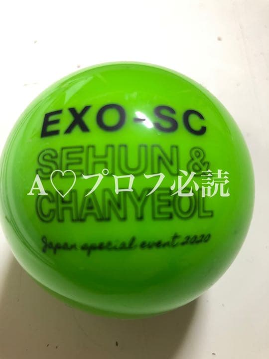 EXO SC チャニョル サインボール