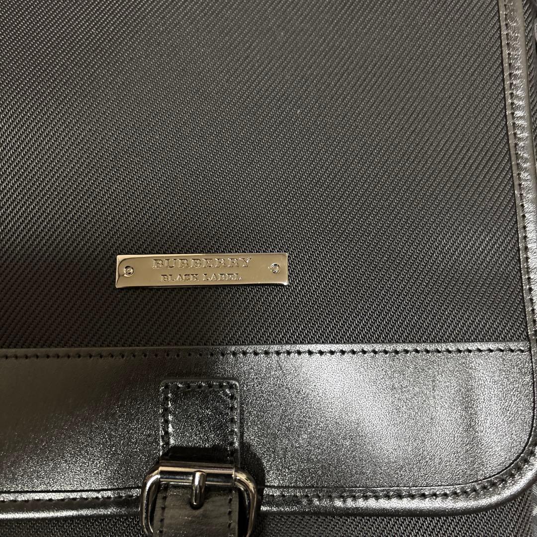 BURBERRY BLACK LABEL ショルダーバッグ ブラック